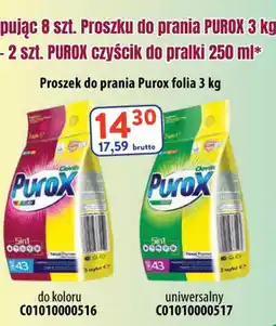 AT Proszek do prania Purox folia oferta