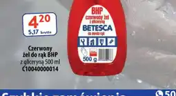 AT BHP Czerwony żel do rąk oferta