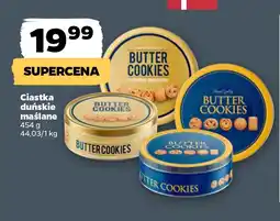 Netto Ciastka duńskie maślane Butter Cookies oferta