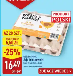 ALDI Jajka ściółkowe M, 20 szt. Wesoły Kurnik oferta