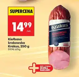 Biedronka Kiełbasa krakowska Krakus oferta