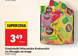 Biedronka Czekoladki Mieszanka Krakowska na Okrągło na wagę Wawel oferta