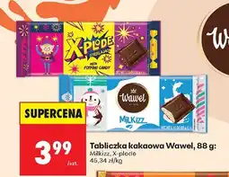 Biedronka Tabliczka czekolada Wawel Milkizz X-plode oferta