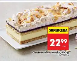 Biedronka Ciasto Pani Walewska Biedronka oferta