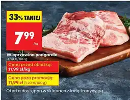 Biedronka Wieprzowina podgardle Lada oferta