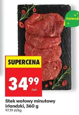 Biedronka Stek wołowy minutowy irlandzki Biedronka oferta