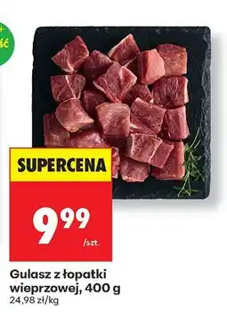Biedronka Gulasz z łopatki wieprzowej Biedronka oferta