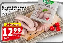 Prim Market Kiełbasa biała z szynki Kurpiowskie Specjały Pekpol oferta