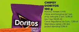 Duży Ben Chipsy Doritos Sweet Chilli 100g oferta