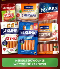 Żabka Parówki z szynki Premium Tarczyński oferta