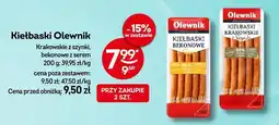 Żabka Kiełbaski Olewnik krakowskie i bekonowe oferta