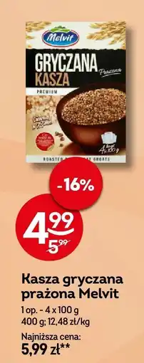 Żabka Kasza gryczana prażona Melvit oferta