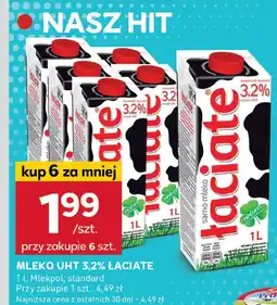 Stokrotka Mleko UHT 3,2% Łaciate Mlekpol oferta