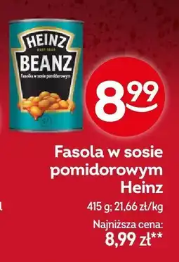 Żabka Fasola w sosie pomidorowym Heinz oferta