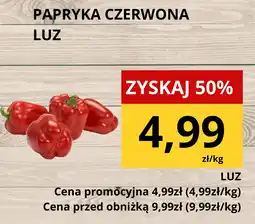 Supeco Papryka czerwona LUZ Supeco oferta