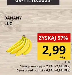 Supeco Banany LUZ Supeco oferta