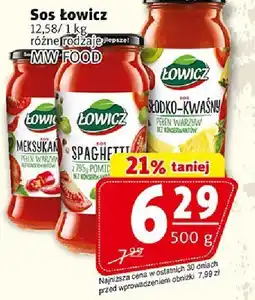 Prim Market Sos Łowicz różne rodzaje oferta