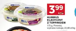 Stokrotka Hummus klasyczny z toppingiem Stokrotka oferta