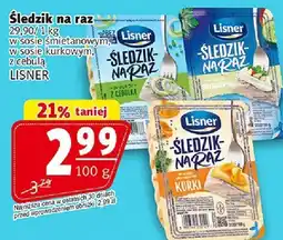 Prim Market Śledź na raz różne rodzaje LISNER oferta