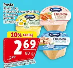 Prim Market Pasta tuńczyk/szczypiorek/z łososia LISNER oferta