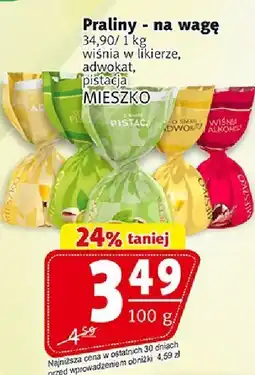 Prim Market Praliny wiśnia w likierze/advocat/orzech 100 g MIESZKO oferta