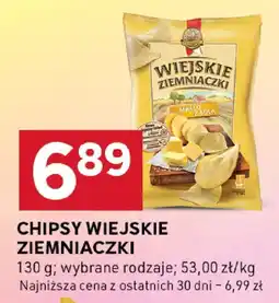 Stokrotka Chipsy Wiejskie Ziemniaczki oferta