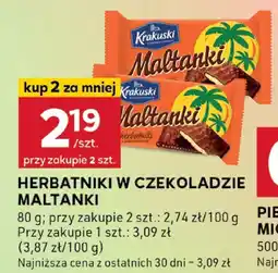 Stokrotka Herbatniki w czekoladzie Maltanki oferta