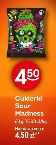 Żabka Cukierki Sour Madness Żabka oferta