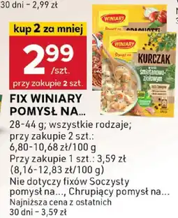 Stokrotka Fix Winiary Pomysł na kurczaka śmietanowo-ziołowym oferta