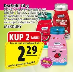 Prim Market Drażetki truskawkowe/cola/wata cukrowa Merkury oferta