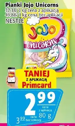 Prim Market Pianki Jojo Unicorns Nestle oferta