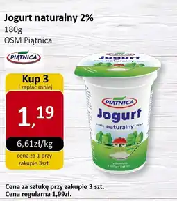 Market Point Jogurt naturalny 2% OSM Piątnica oferta