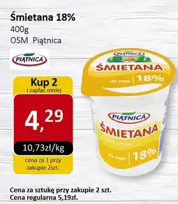 Market Point Śmietana 18% OSM Piątnica oferta