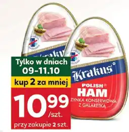 Stokrotka Szynka konserwowa z galaretką Krakus Stokrotka oferta