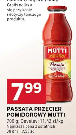 Stokrotka Passata przecier pomidorowy Mutti Stokrotka oferta