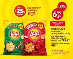 Żabka Chipsy Lay's różne rodzaje oferta