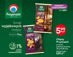 Żabka Chipsy Przysnacki ser górski, grillowana karkówka oferta