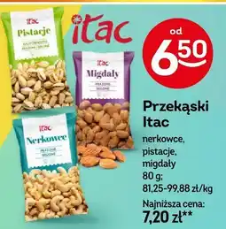 Żabka Przekąski Itac nerkowce, pistacje, migdały oferta