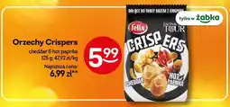 Żabka Orzechy Crispers cheddar & hot paprika Felix oferta