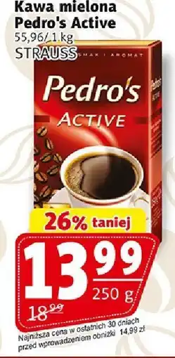 Prim Market Kawa mielona Pedro's Active Strauss oferta