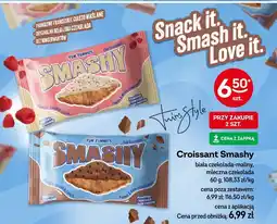 Żabka Croissant Smashy biała czekolada-maliny, mleczna czekolada oferta