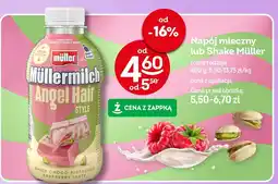 Żabka Napój mleczny Müllermilch Angel Hair Style różne rodzaje oferta