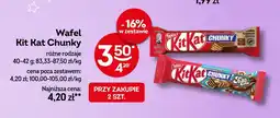Żabka Wafel Kit Kat Chunky różne rodzaje oferta