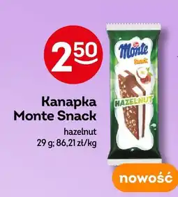 Żabka Kanapka Monte Snack hazelnut oferta