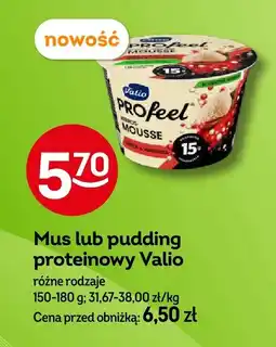 Żabka Mus proteinowy Valio różne rodzaje oferta
