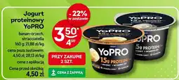 Żabka Jogurt proteinowy YoPRO banan-orzech, stracciatella oferta