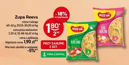 Żabka Zupa Reeva różne rodzaje oferta
