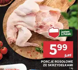 Stokrotka Porcje rosołowe ze skrzydełkami Stokrotka oferta