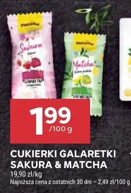 Stokrotka Cukierki galaretki Sakura & Matcha Stokrotka oferta