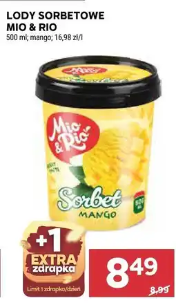 Stokrotka Lody sorbetowe mango Mio & Rio oferta